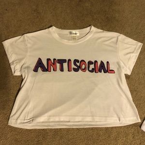 Antisocial Freshtops Crop Top